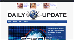 Desktop Screenshot of dailyworldupdate.com